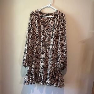 Gorgeous Animal Print Banana Republic Dress! Like New!! XL